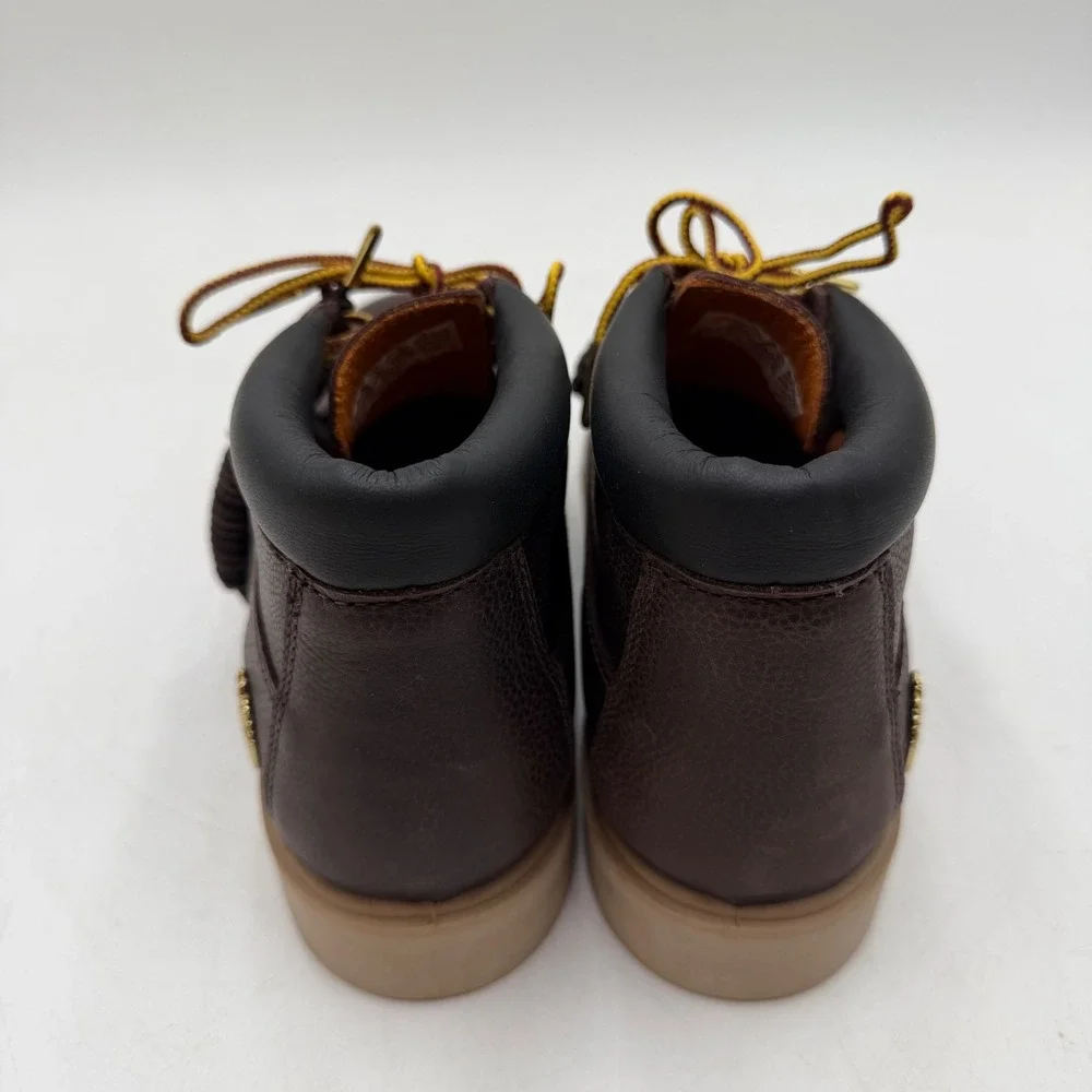 Timberland 1973 Newman Boots Mens 7.5 Brown Waterproof Leather Chukka Insulated